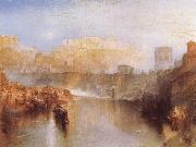 J.M.W. Turner Agrippina landing with the Ashes of Germanicus oil painting artist